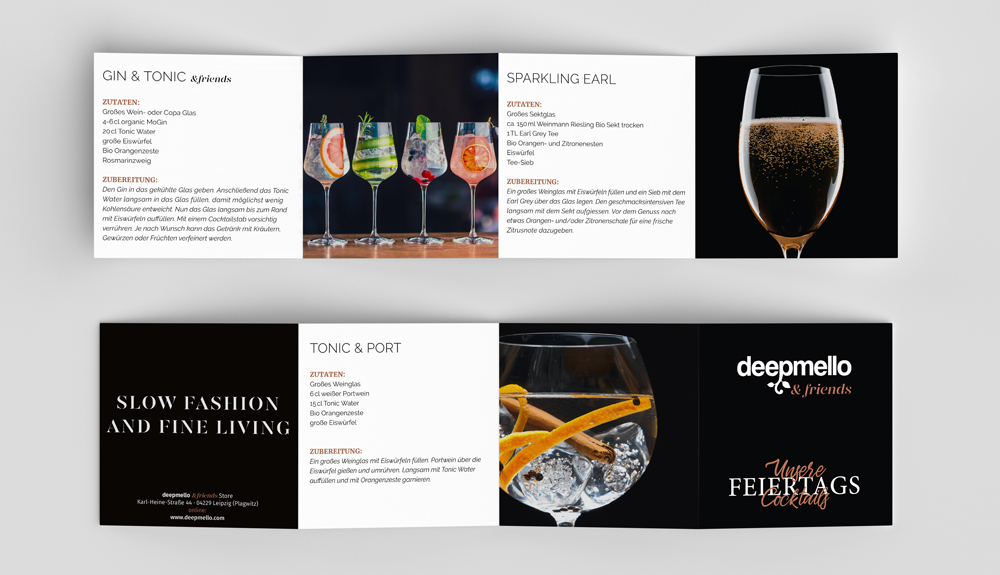 deepmello&friends cocktailflyer